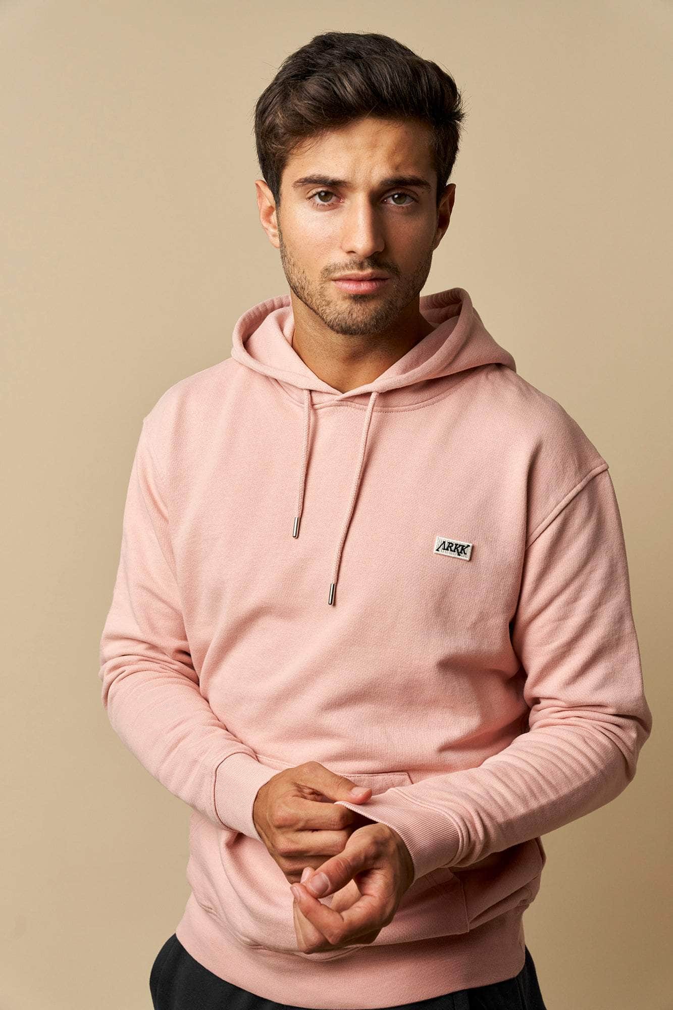 ARKK Apparel ARKK Box Logo Hoodie | Rose Blush Hoodie